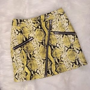 Forever 21 - Leather Mini Skirt - Size XS